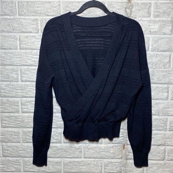 NWT MSRP $268 n:PHILANTHROPY Checker Pullover Sweater Women's Size Large - Picture 4 of 9